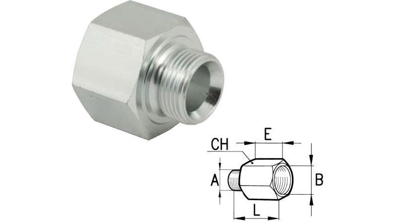 BOLTS HOLLOW HYDRAULIQUE 5/8