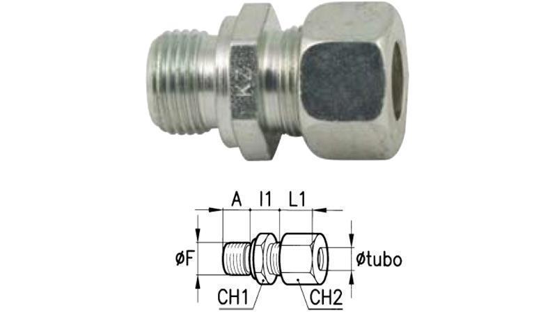 HYDRAULICKÝ REDUKTOR WGE 18 L-3/4