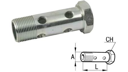 BOLT BLIND HYDRAULIQUE DOUBLE M16x1.5
