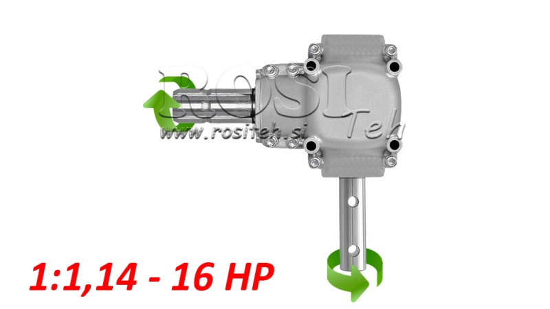 BOÎTE DE VITESSE L-150J 1:1.14 (16HP-12KW)