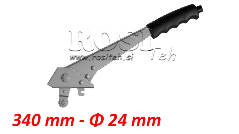 PULL LEVER L340 S KLADKOU Φ24MM