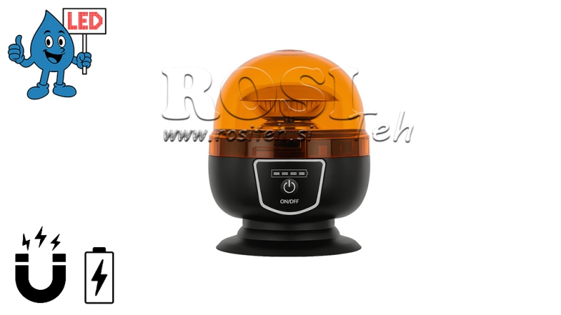 LED MAJÁK MAGNETICKÉ - BATÉRIOVÉ