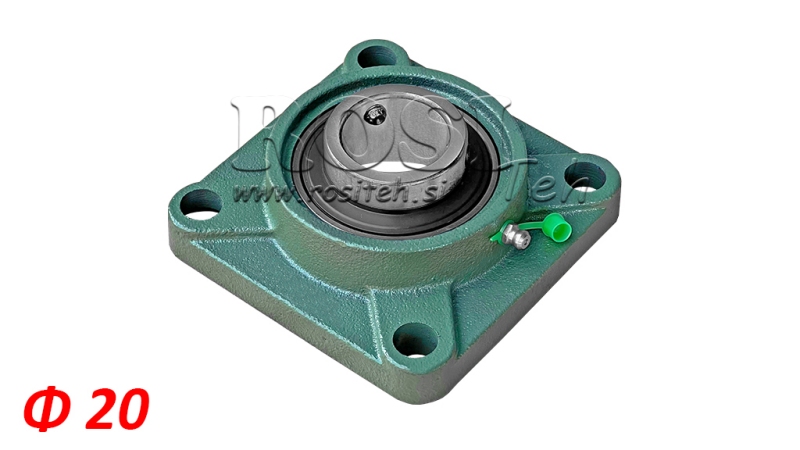 ROULEMENT DANS UN LOGEMENT UCF 204 - fi 20mm