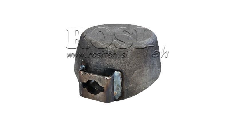 HLAVA DUMP TRUCK fi 78 S DVOMA OTVORMI