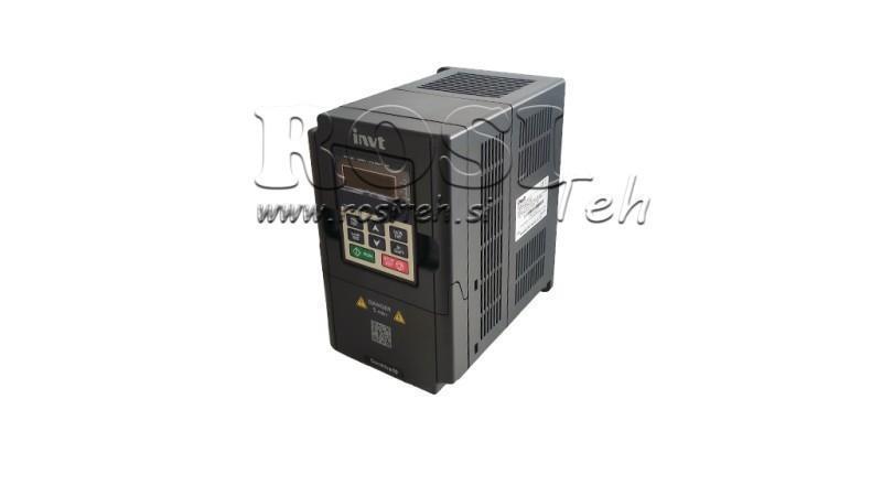 FREKVENČNÝ MENIČ-INVERTOR 3Fázy 1.5kW GD10-1R5G-4-B