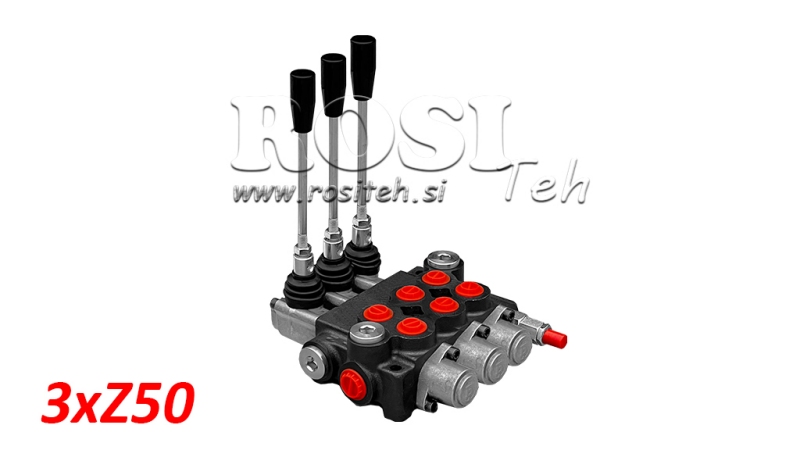 VANNE HYDRAULIQUE 3xZ50