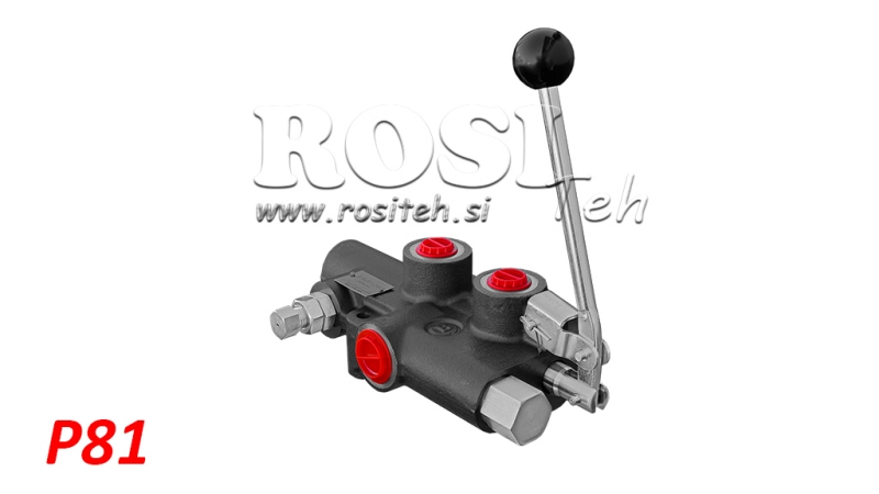 HYDRAULINEN VENTTIILI P81 AUTOMAATTINEN PUUHAJOTTIMELLE