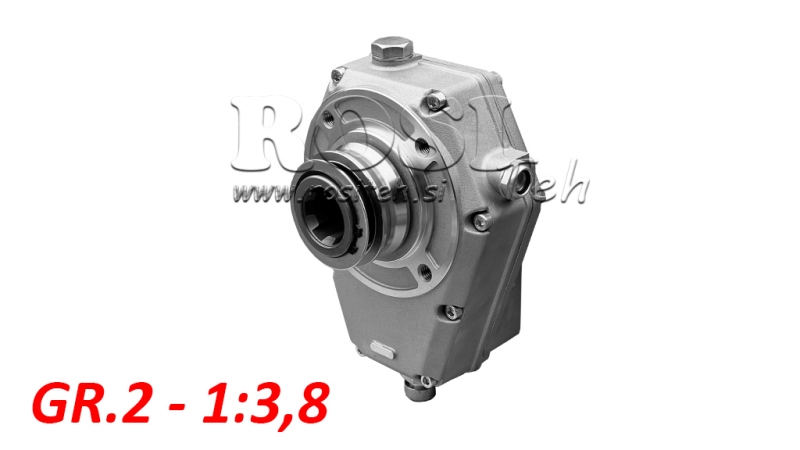 PREVODOVKA K HYDRAULICKÉMU ČERPADLU GR.2 -1:3,8 SAMICA