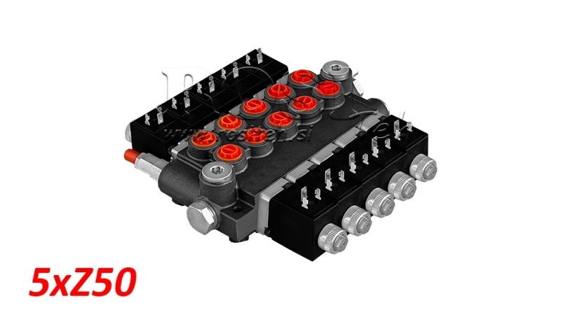 DISTRIBUTEUR MONOBLOC ÉLECTROHYDRAULIQUE 5xZ50