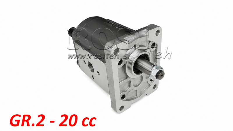 POMPĂ HIDRAULICĂ GR.2 20 CC DREAPTA - FLANȘE