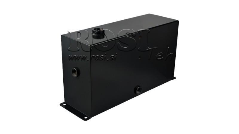 RÉSERVOIR EN MÉTAL 12 LITRES CUBE 255x120x450mm