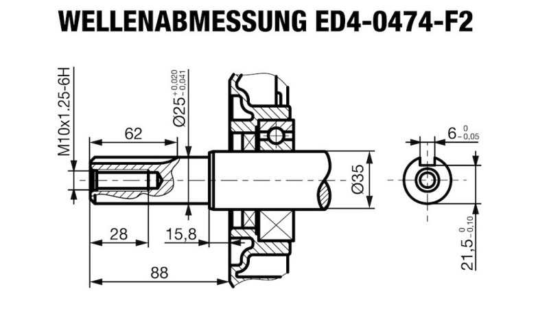 moteur diesel 474cc-8.0kW-3,600 RPM-E-KW25x88-démarrage électrique