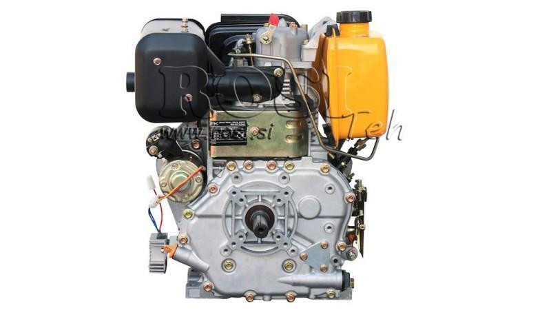 moteur diesel 474cc-8.0kW-3,600 RPM-E-KW25x88-démarrage électrique