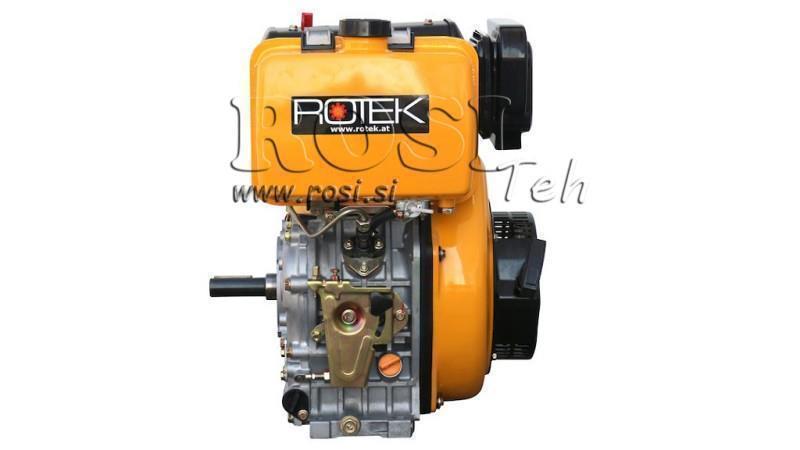 moteur diesel 474cc-8.0kW-3,600 RPM-E-KW25x88-démarrage électrique