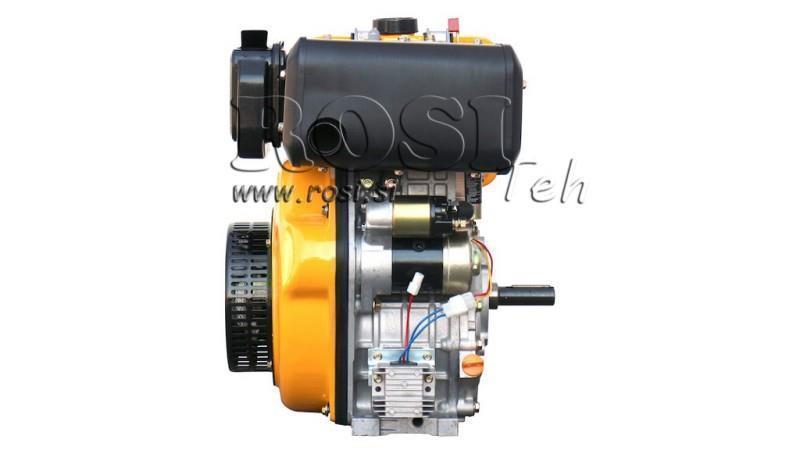 moteur diesel 474cc-8.0kW-3,600 RPM-E-KW25x88-démarrage électrique