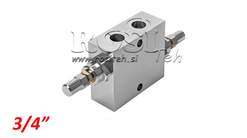 LIMITEUR DE PRESSION HYDRAULIQUE DOUBLE VAU-3/4