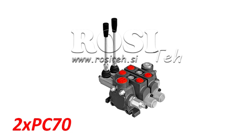 VALVOLA IDRAULICA 2xPC70