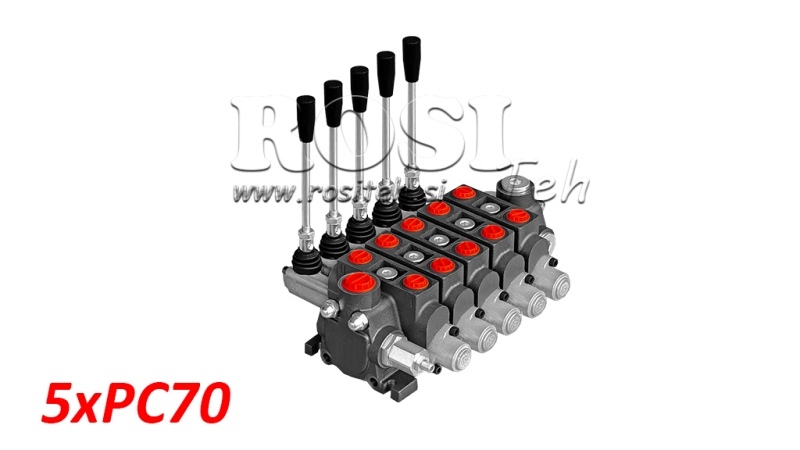 HYDRAULICKÝ VENTIL 5xPC70