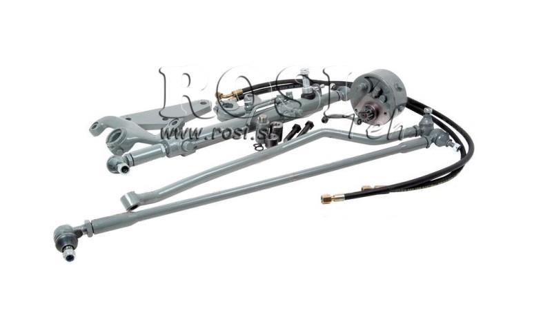 AUXILIÆR HYDRAULISK STYRINGSSÆT MASSEY FERGUSON 135 - Flad aksel Org.Type