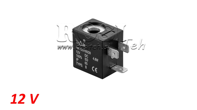 ELEKTROMAGNETILINE KEERIS 12VDC KLAPIKS - Φ 8MM-23.5MM 2.8W