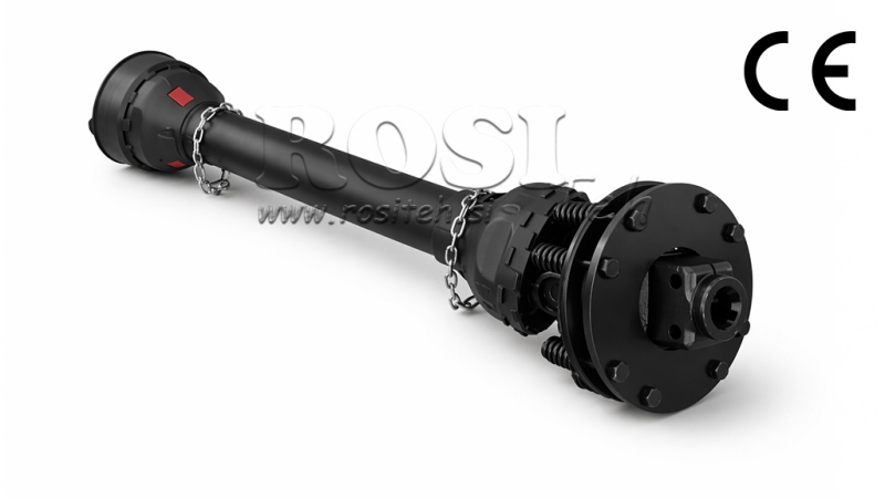 ECO KARDANOVÝ HŘÍDEL 970mm 70-110HP S TŘECÍ SPOJKOU