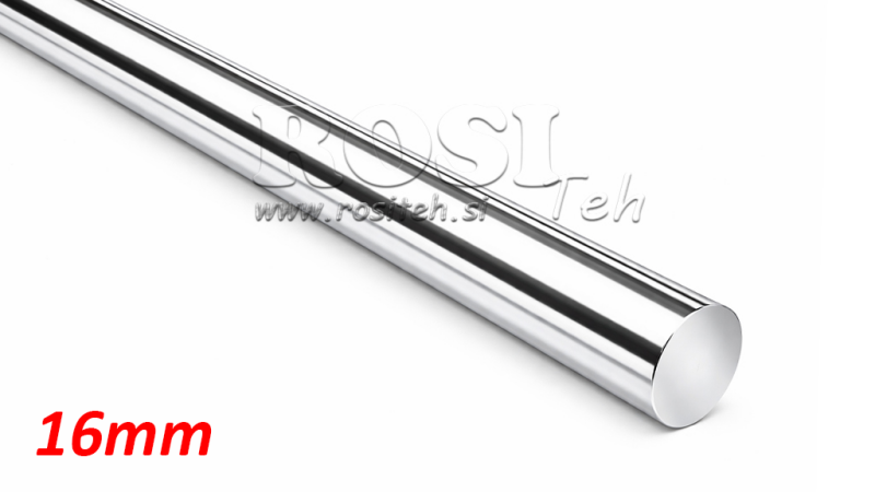 VERCHROMTE KOLBENSTANGE FÜR HYDRAULIKZYLINDER C45 - 16mm (1000mm)