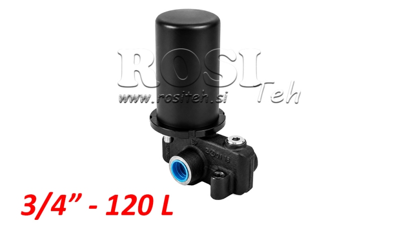 ZAWÓR HYDRAULICZNY 3/4 120LLIT 420 BAR - DO REGULACJI PRZEPŁYWU 0.5-60LIT/MIN