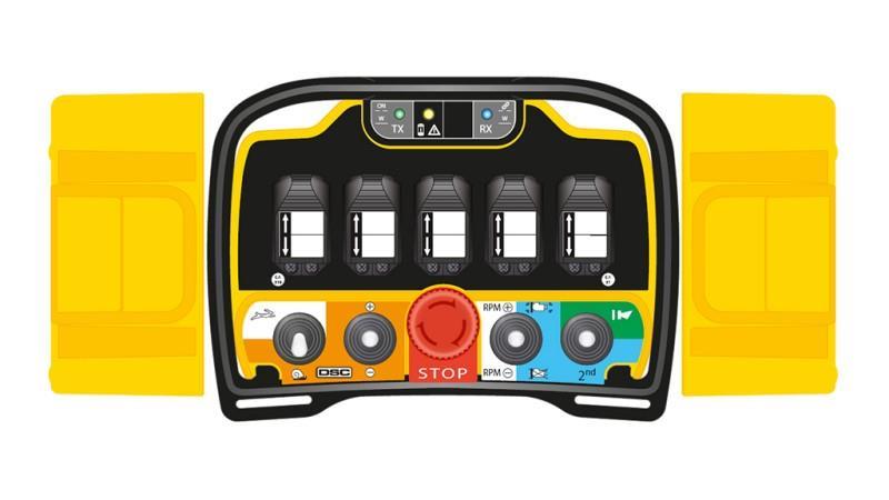 RADIO DIAĽKOVÉ OVLÁDANIE - PROPORCIONÁLNE - ZEUS2 M5 10017 Štandard