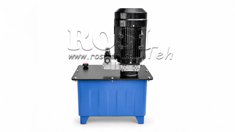 MINI POWER-PACK HIDRÁULICO 380V AC (4 kW) - 8 cc - 12 lit/min - tanque 40 lit