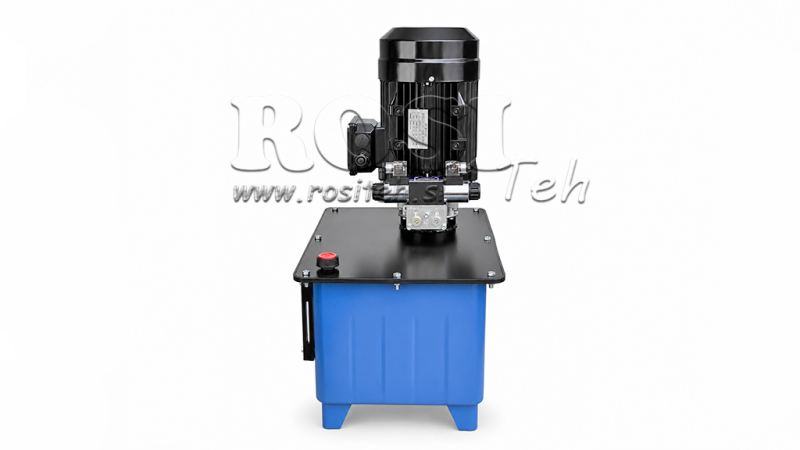 MINI POWER-PACK HIDRÁULICO 380V AC (4 kW) - 8 cc - 12 lit/min - tanque 40 lit