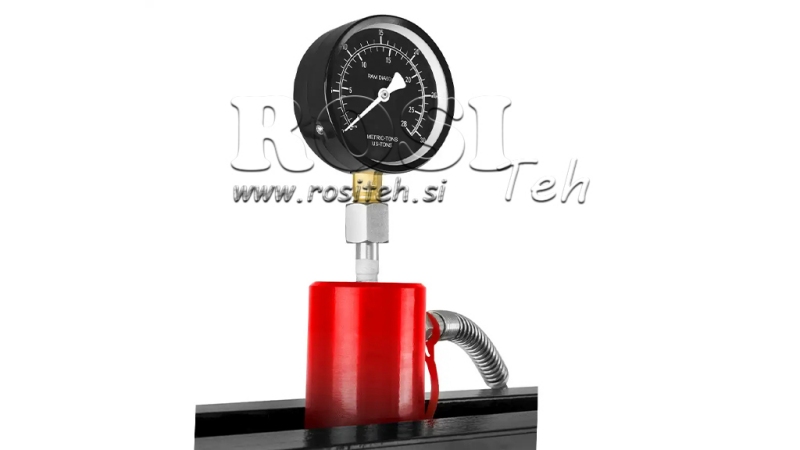 DELAVNIŠKA HIDRAVLIČNA STISKALNICA ZA LEŽAJE 20T - dvohitrostna