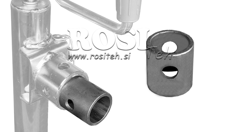 ADAPTÉR PRE PODPERNU NOHU S RÚRKOVÝM SPOJENÍM 1300 kg