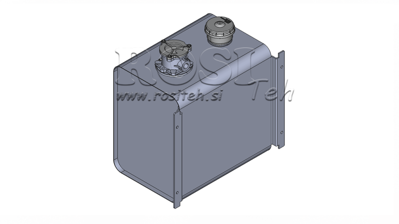 METALLTANK TOPP 80 LIT 360X500X500MM
