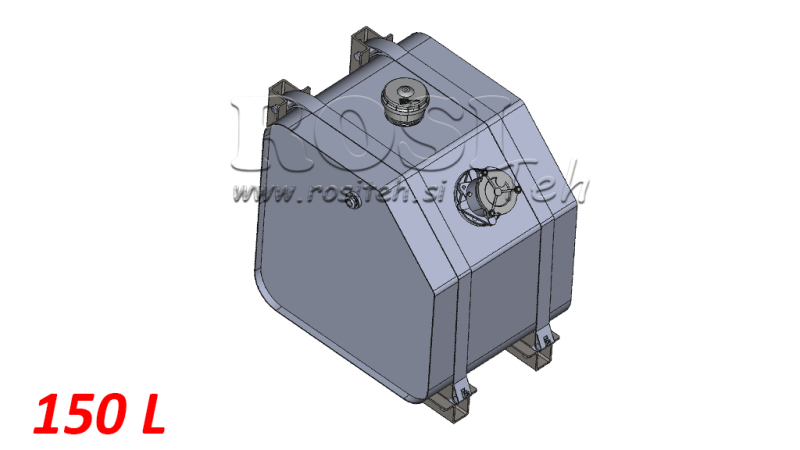 METAL TANK TOP 150 LIT 600X600X500MM