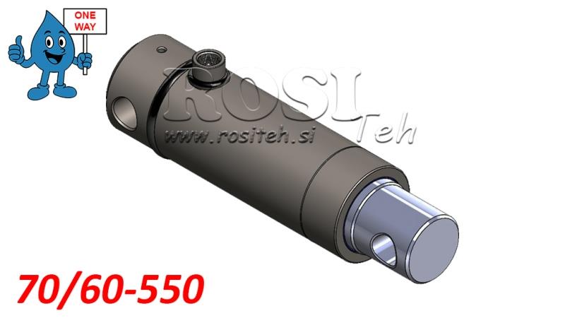 VÉRIN HYDRAULIQUE SIMPLE EFFET 70/60-550