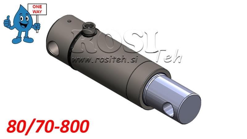 VÉRIN HYDRAULIQUE SIMPLE EFFET 80/70-800