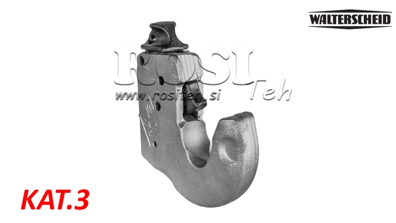 CROCHET AUTOMATIQUE POUR BARRE DE POUSSE / 3EME POINT CAT.3 WALTERSCHEID