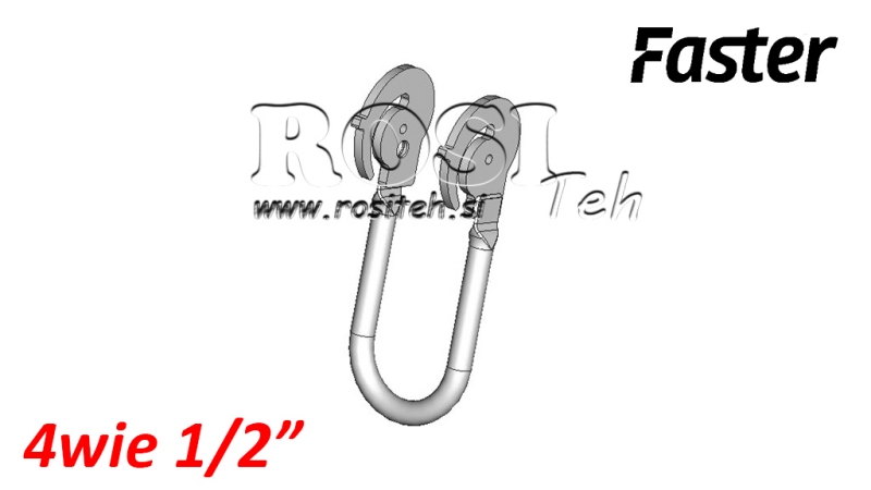 LEVIER POUR MULTI-FASTER 4VOIES 1/2 PARTIE FIXE