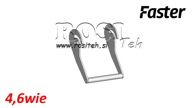 ROČICA ZA MULTI-FASTER 4,6wie - FIKSNI DEL