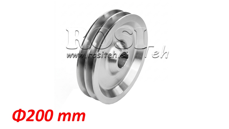 POULIE 2x17 Φ200/35mm
