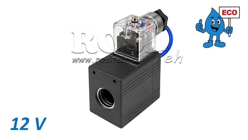 BOBINE ÉLECTROMAGNÉTIQUE 12V POUR ÉLECTROVANNE HYDRAULIQUE E40 ECO