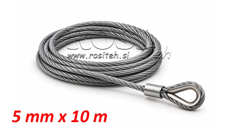 CORDE SYNTHÉTIQUE POUR TREUIL RS-3500 - 1585 kg