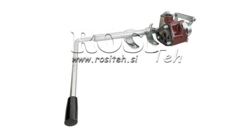 VANNE HYDRAULIQUE FIAT POIGNÉE LONGUE DROITE