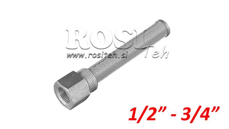 FILTRE DE TUYAU HYDRAULIQUE 250u 1/2 - 3/4