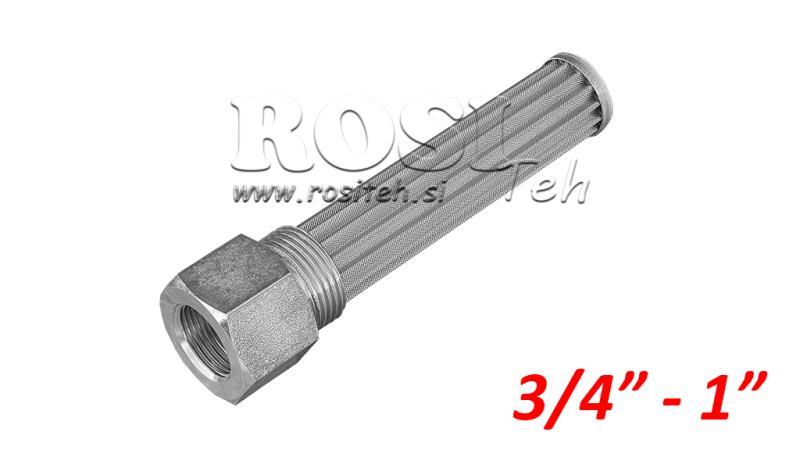 HYDRAULIC PIPE FILTER 250u 3/4 - 1