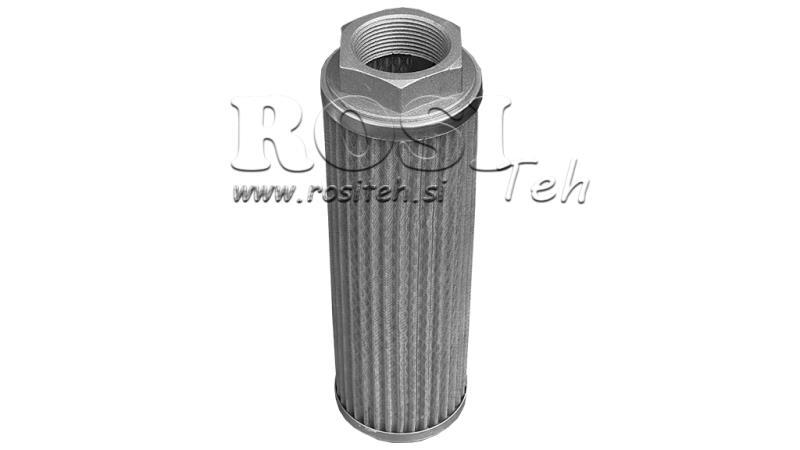 FILTRE D'ASPIRATION HYDRAULIQUE MÉTAL 1 1/2 - 180 LIT