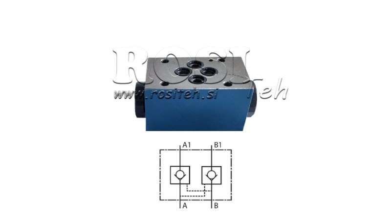 VANNE ANTI-RETOUR CETOP 3 (AinB)