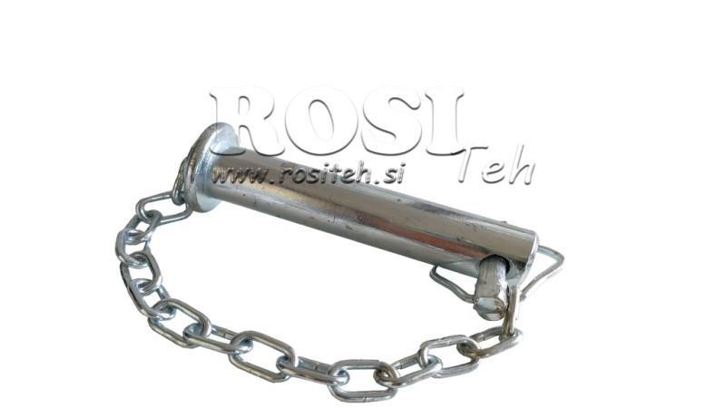 COIN DE SÉCURITÉ ECO25mm - L125mm - avec chaîne