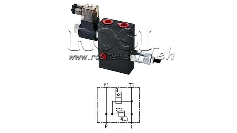 INLET SEGMENT BY-PASS WITH SAFETY FOR YEAT-REMOVABLE VALVE 12V