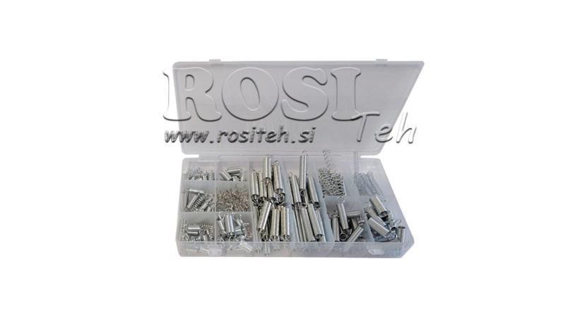 ENSEMBLE DE RESSORTS DE POUSSÉE ET DE TENSION (200 pcs)